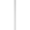 Ekena Millwork Fluted PVC Pilaster w/Decorative Capital & Base, 8"W x 102"H x 2"P PILP08X102FL02-2 - alternate 4